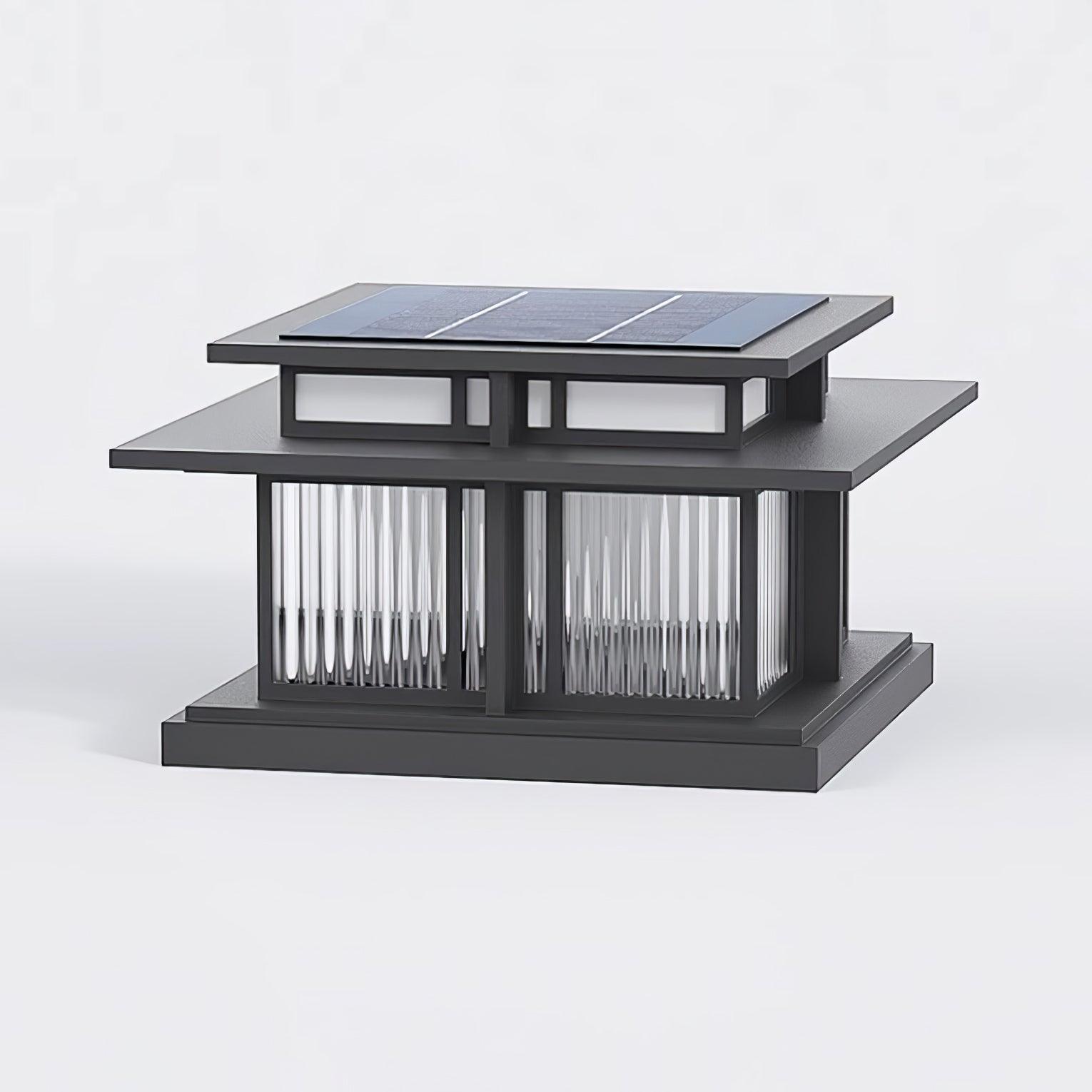 Milo Pillar Solar /HardWire Outdoor Light