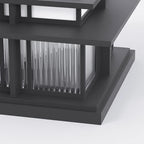 Milo Pillar Solar /HardWire Outdoor Light