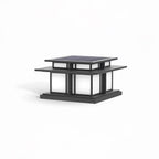 Milo Pillar Solar /HardWire Outdoor Light
