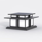 Milo Pillar Solar /HardWire Outdoor Light