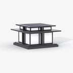 Milo Pillar Solar /HardWire Outdoor Light