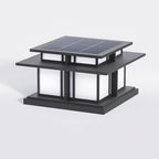 Milo Pillar Solar /HardWire Outdoor Light