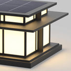 Milo Pillar Solar /HardWire Outdoor Light