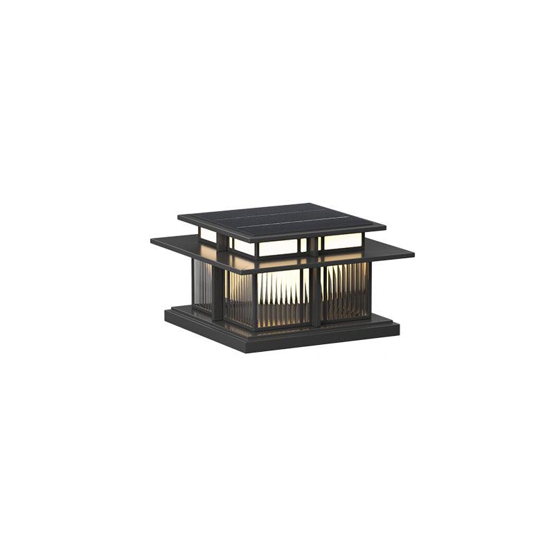 Milo Pillar Solar /HardWire Outdoor Light