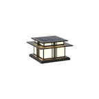 Milo Pillar Solar /HardWire Outdoor Light