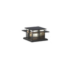 Milo Pillar Solar /HardWire Outdoor Light