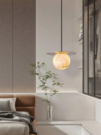 Nyvelyra Sphere Alabaster Pendant Light