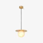 Nyvelyra Sphere Alabaster Pendant Light