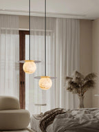 Nyvelyra Sphere Alabaster Pendant Light