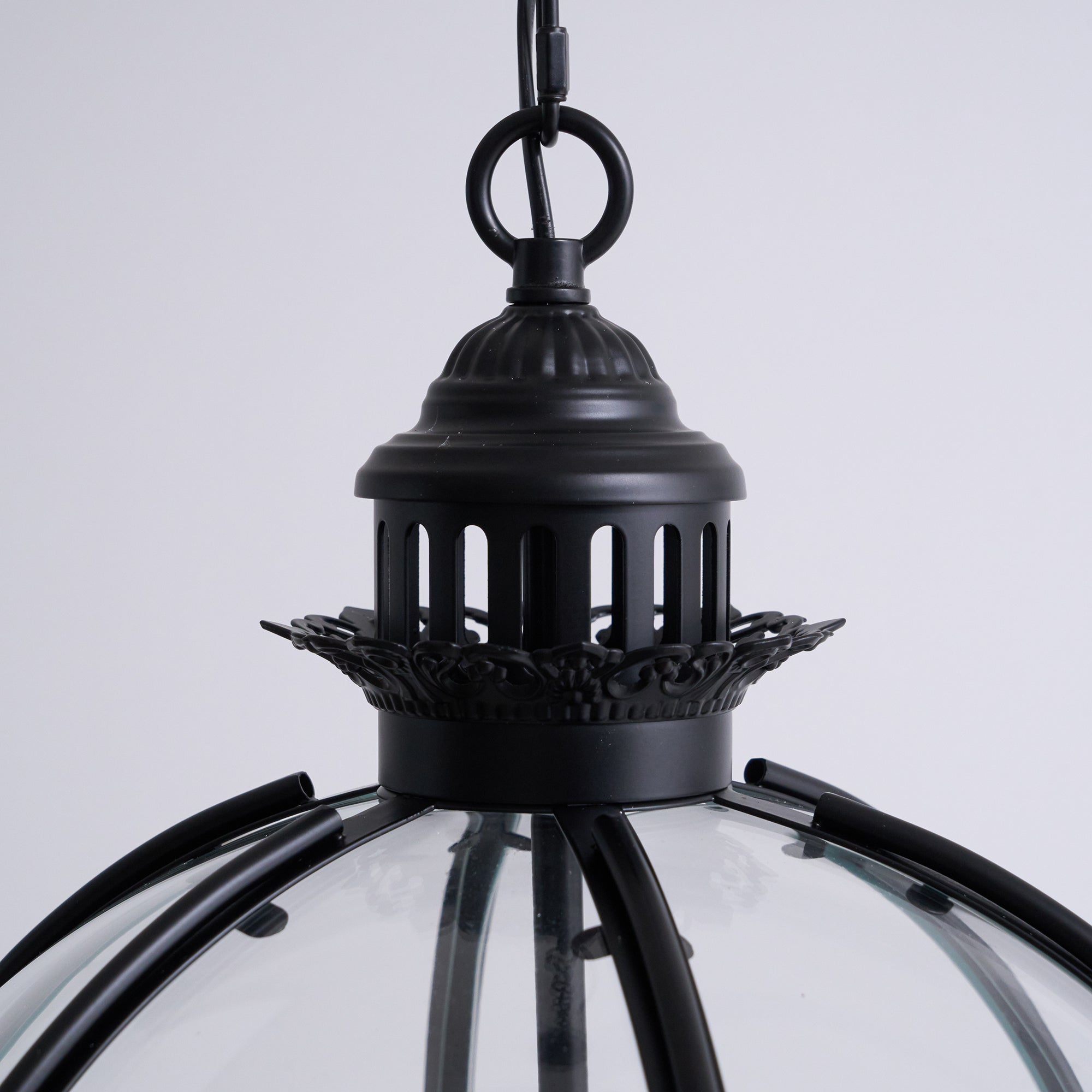 Edward Retro Pendant Light Glass