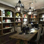 Edward Retro Pendant Light Glass