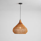 Solavn Light Pendant in Wood of Rattan - Kingsley Beaumont