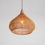 Solavn Light Pendant in Wood of Rattan - Kingsley Beaumont