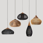 Evelyn Braided Rattan Livingroom Pendant Lamp