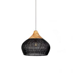 Solavn Light Pendant in Wood of Rattan - Kingsley Beaumont