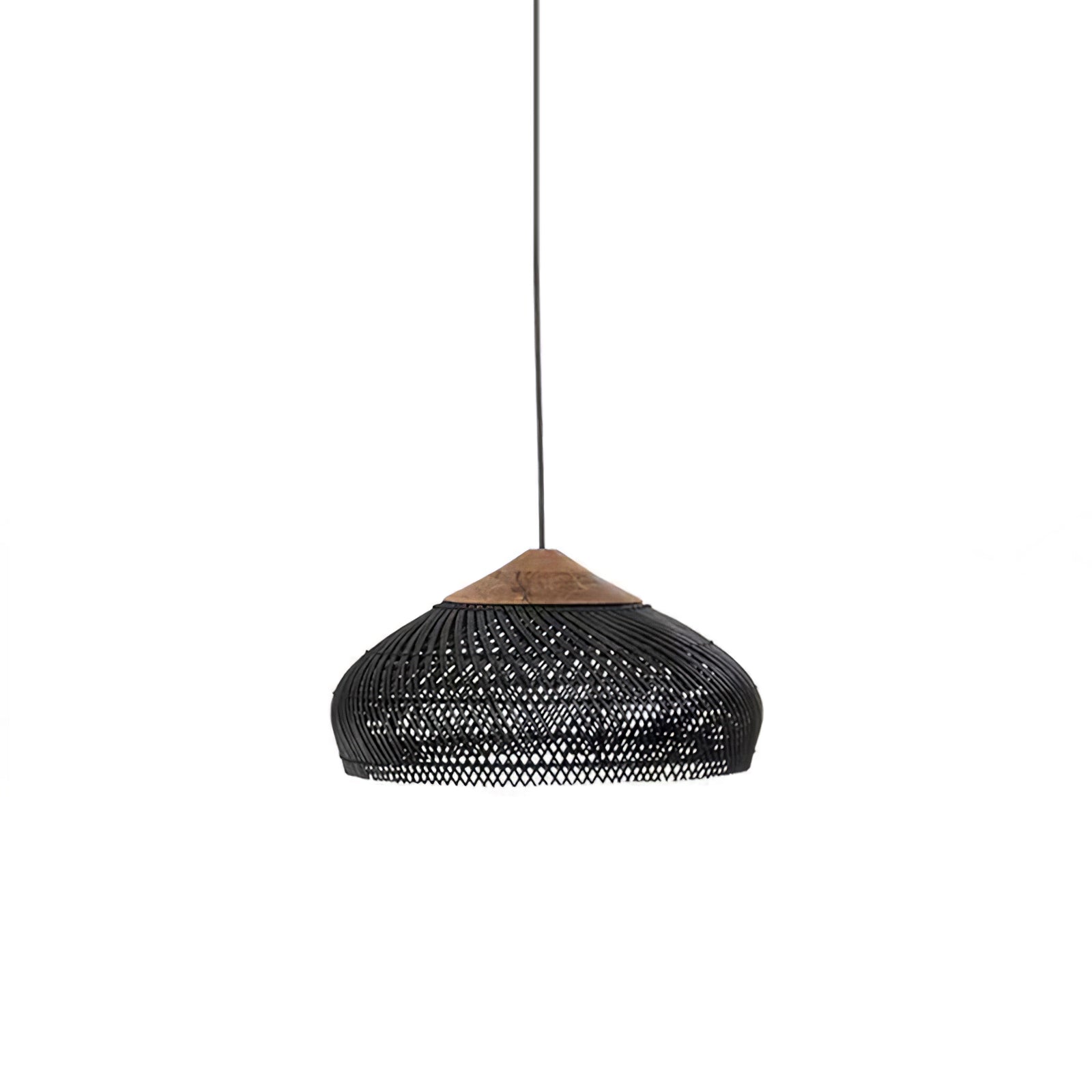 Solavn Light Pendant in Wood of Rattan - Kingsley Beaumont