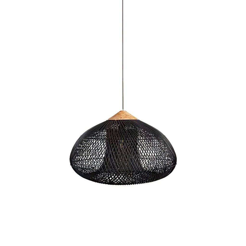 Solavn Light Pendant in Wood of Rattan - Kingsley Beaumont