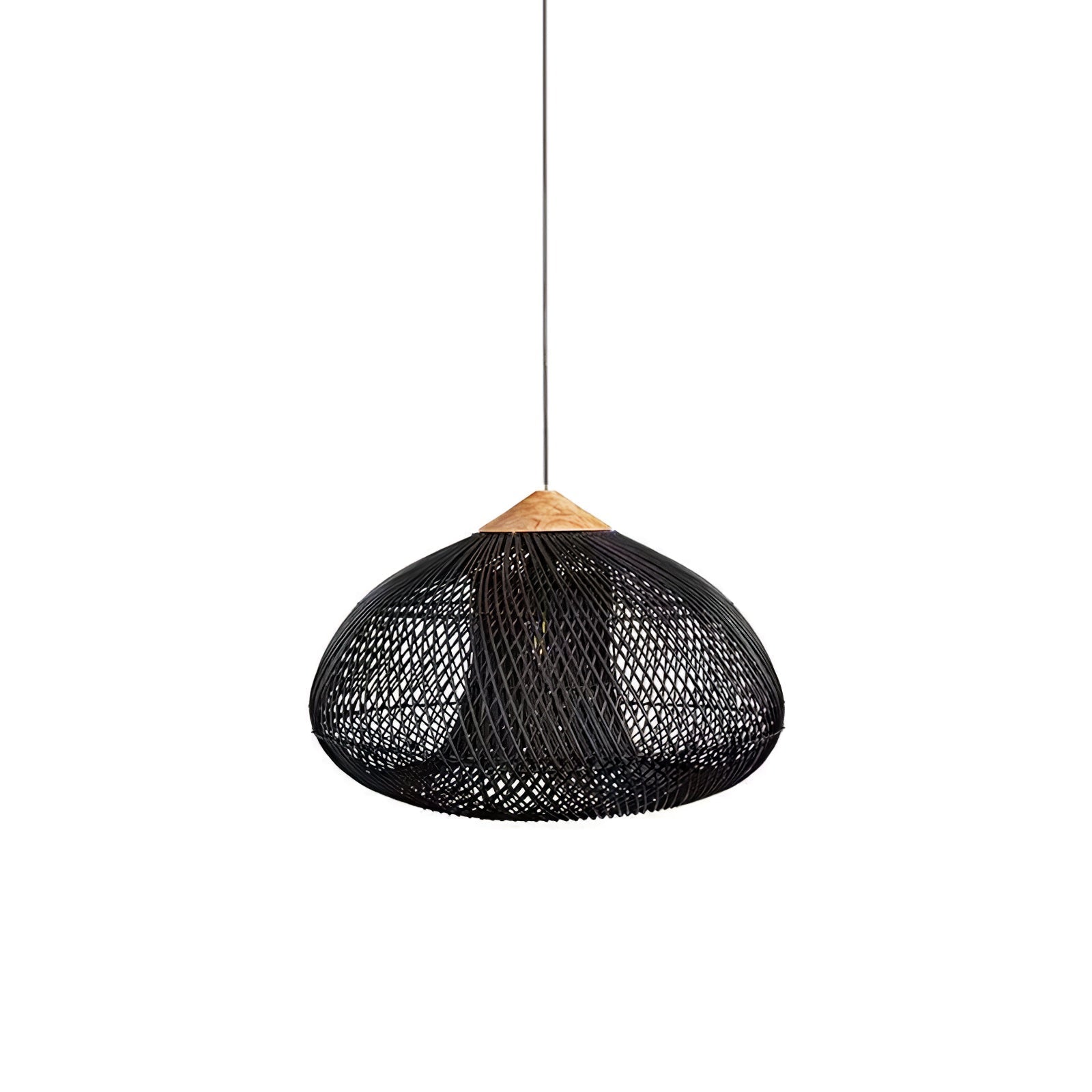 Solavn Light Pendant in Wood of Rattan - Kingsley Beaumont