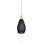 Solavn Light Pendant in Wood of Rattan - Kingsley Beaumont