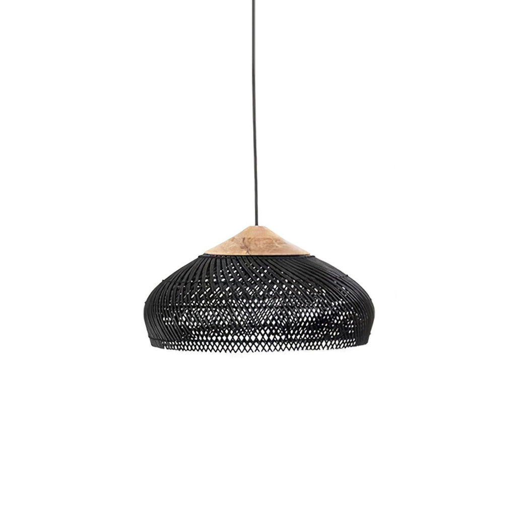 Solavn Light Pendant in Wood of Rattan - Kingsley Beaumont