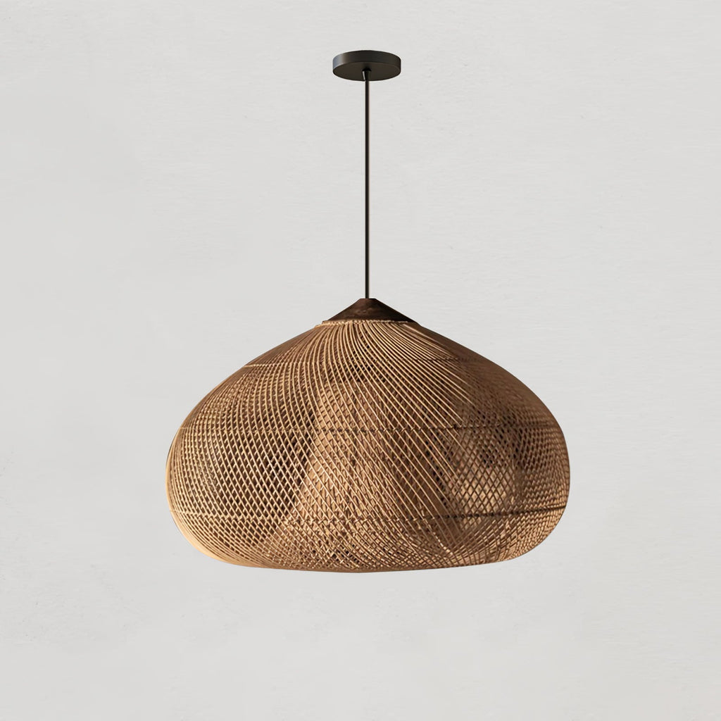 Solavn Light Pendant in Wood of Rattan - Kingsley Beaumont