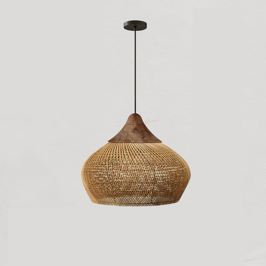 Evelyn Braided Rattan Livingroom Pendant Lamp