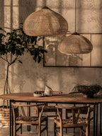 Solavn Light Pendant in Wood of Rattan - Kingsley Beaumont