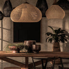 Evelyn Braided Rattan Livingroom Pendant Lamp