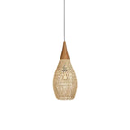 Solavn Light Pendant in Wood of Rattan - Kingsley Beaumont