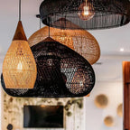 Evelyn Braided Rattan Livingroom Pendant Lamp
