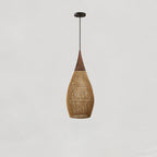Solavn Light Pendant in Wood of Rattan - Kingsley Beaumont