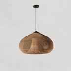 Solavn Light Pendant in Wood of Rattan - Kingsley Beaumont