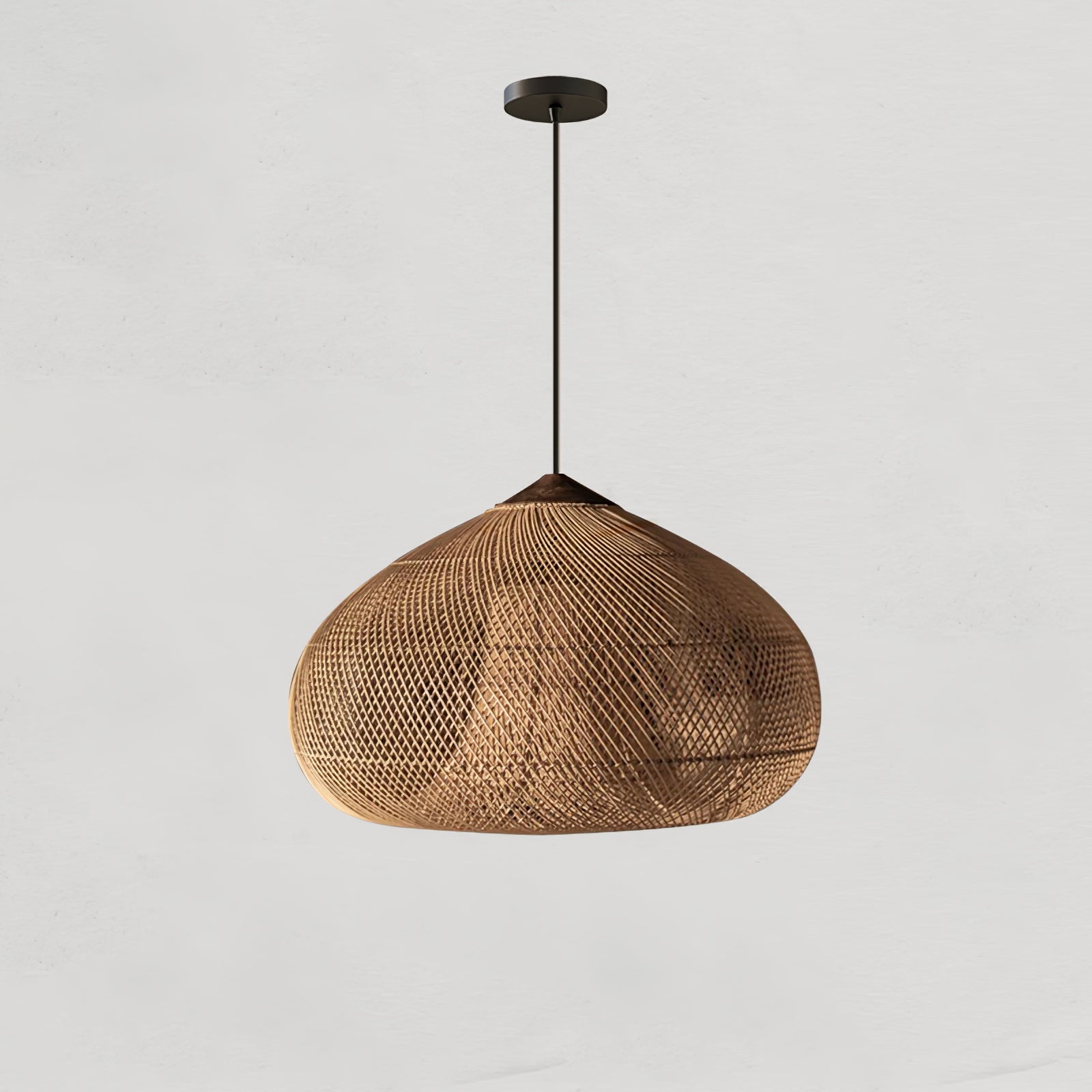 Evelyn Braided Rattan Livingroom Pendant Lamp