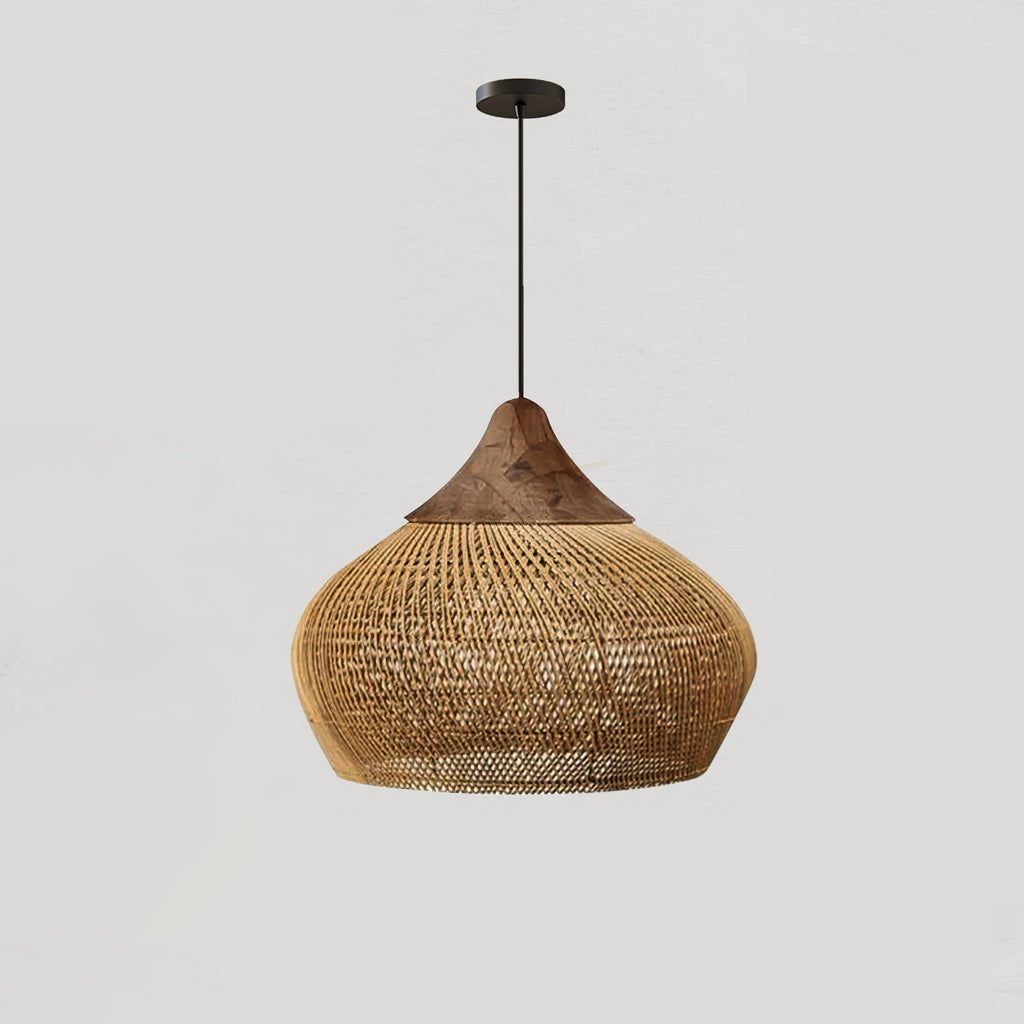 Evelyn Braided Rattan Livingroom Pendant Lamp