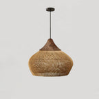 Evelyn Braided Rattan Livingroom Pendant Lamp