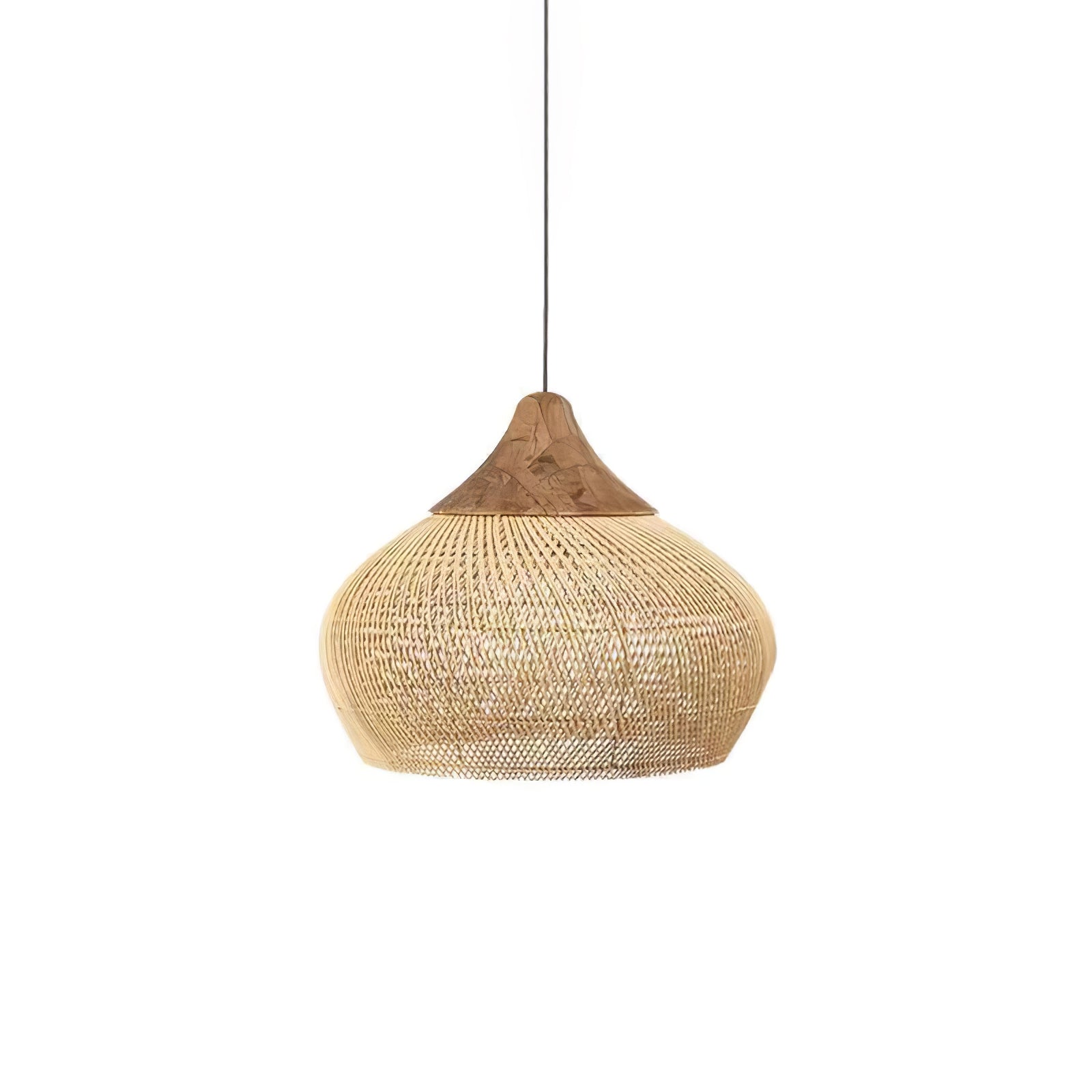 Evelyn Braided Rattan Livingroom Pendant Lamp
