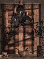 Solavn Light Pendant in Wood of Rattan - Kingsley Beaumont