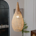 Solavn Light Pendant in Wood of Rattan - Kingsley Beaumont