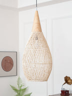 Solavn Light Pendant in Wood of Rattan - Kingsley Beaumont