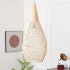 Solavn Light Pendant in Wood of Rattan - Kingsley Beaumont