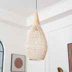 Solavn Light Pendant in Wood of Rattan - Kingsley Beaumont