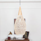 Solavn Light Pendant in Wood of Rattan - Kingsley Beaumont