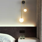 Elaro Brass Arc Wall Light