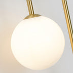 Elaro Brass Arc Wall Light