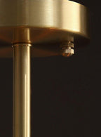 Solara Chandelier Antique Brass Starburst