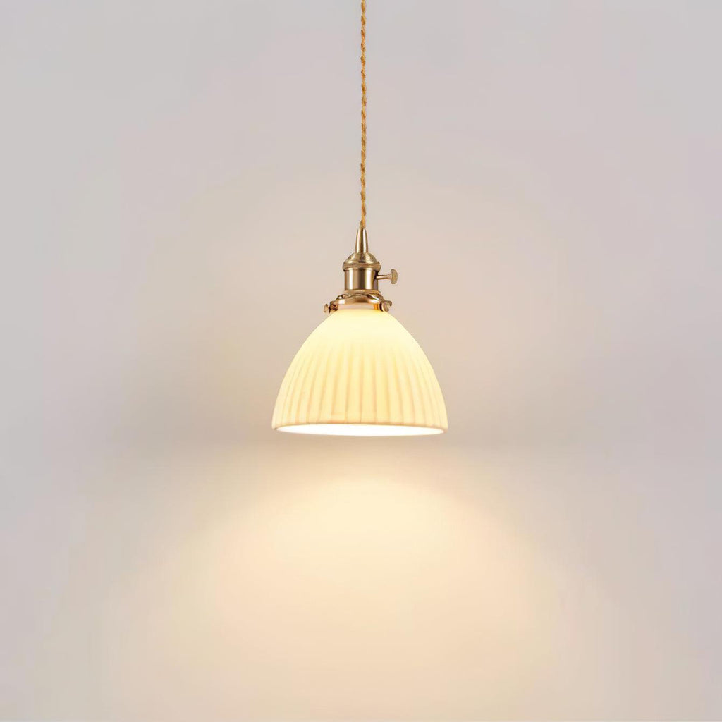 Ornoryra Vintage Glass Pendant Light