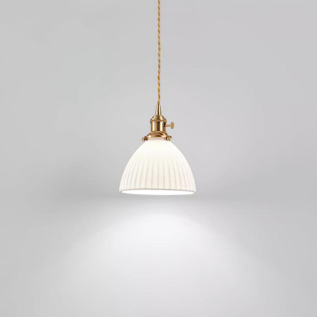 Ornoryra Vintage Glass Pendant Light