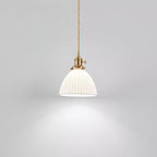 Ornoryra Vintage Glass Pendant Light