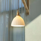 Ornoryra Vintage Glass Pendant Light