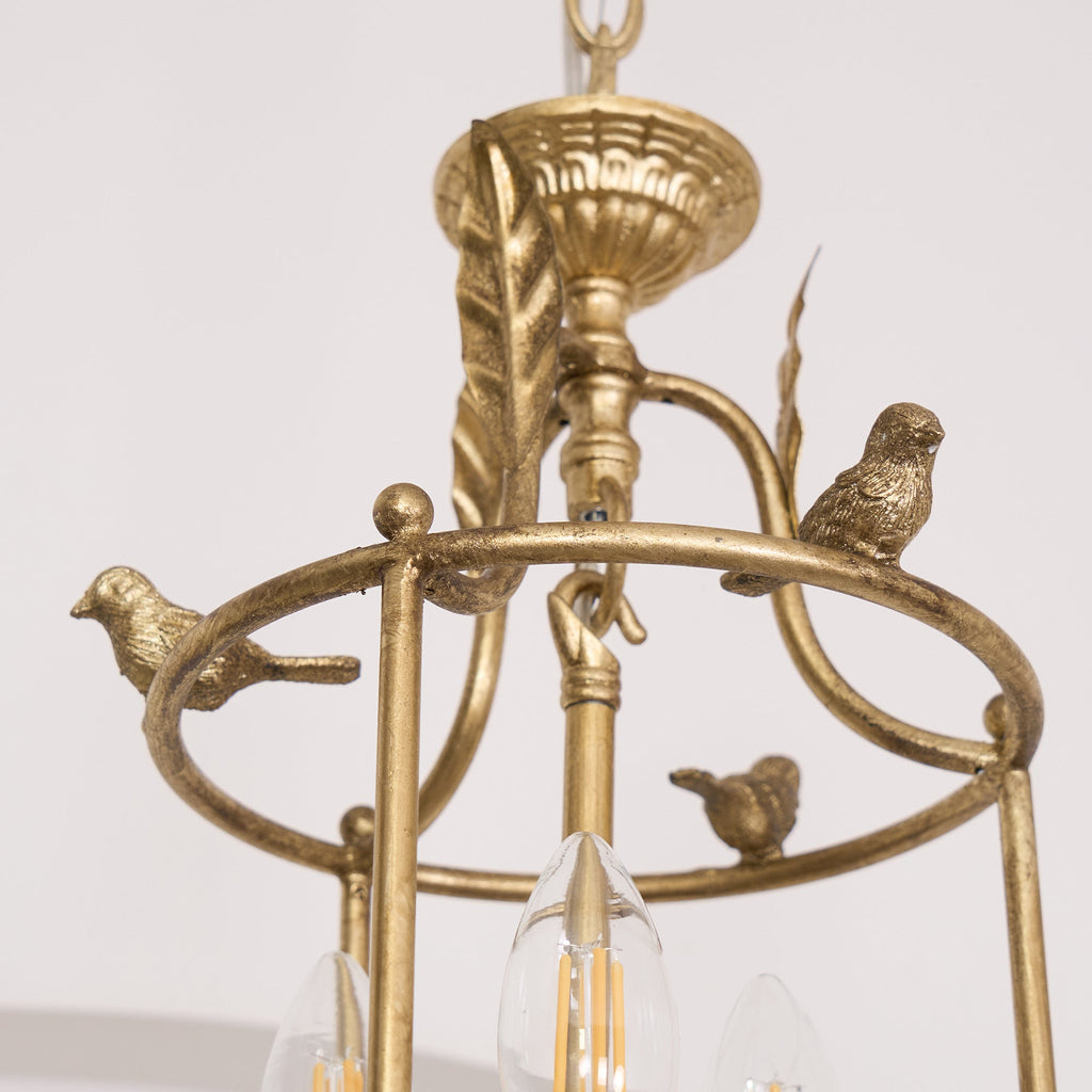 Sova Lantern Pendant Lamp Baroque Style